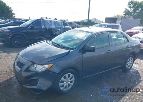 2010 Toyota Corolla из США, поврежденный, VIN 2T1BU4EE8AC444016